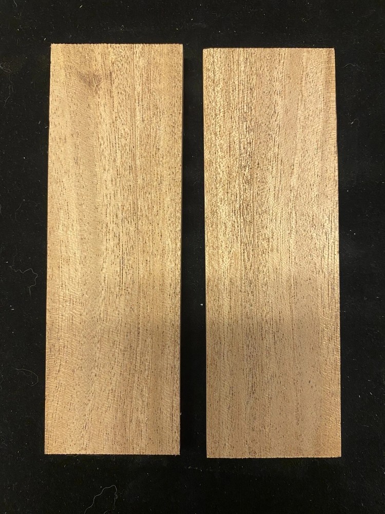 African Mahogany Knife Handle Scales