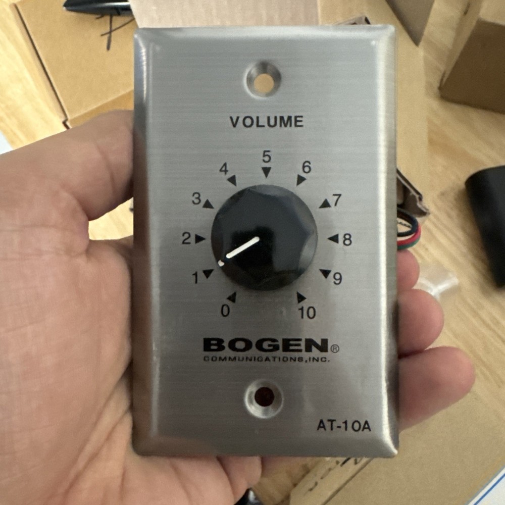 BOGEN COMMUNICATIONS AT-10A ATTENUATOR