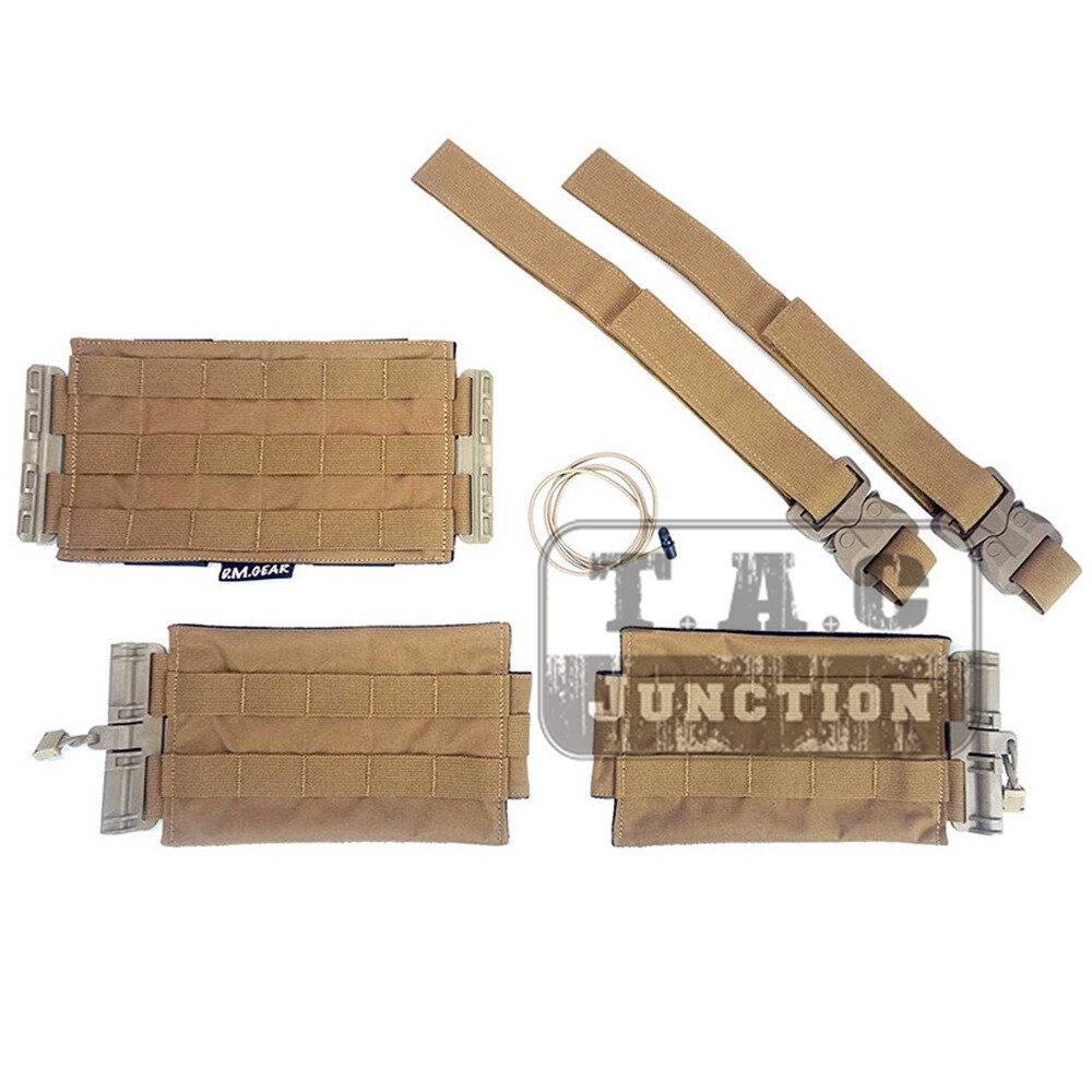 Quick Release Cummerbund Shoulder Strap Molle Panel Set for SS Plate Frame Vest
