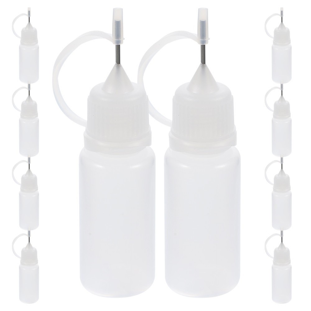 10 Pcs Paper Quilling Glue Applicator Crafting & Precision Diy Tip