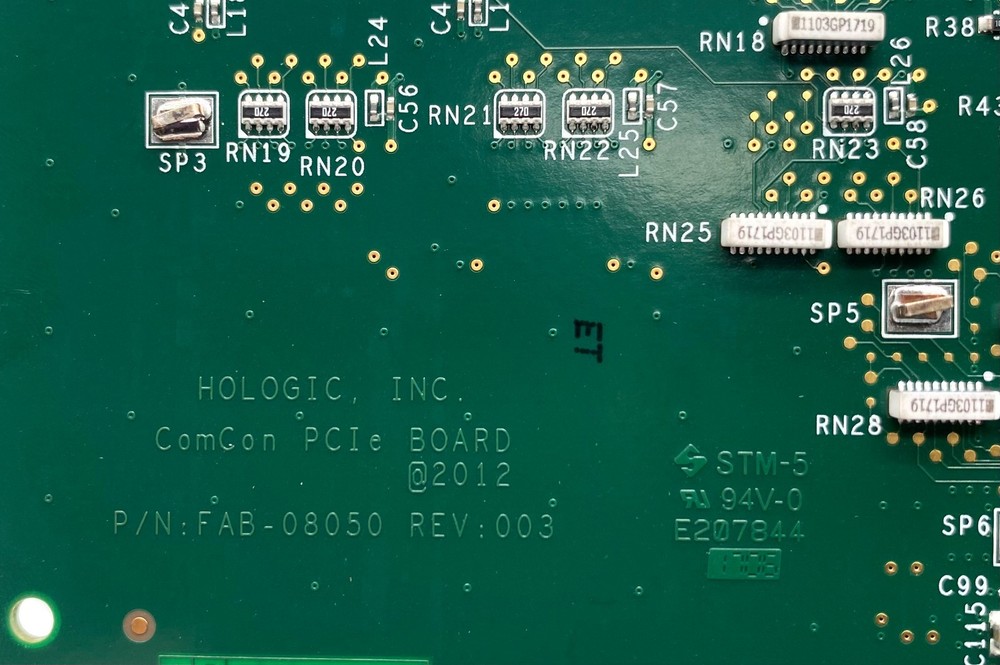 HOLOGIC PCB-01009 COMCON PCIe BOARD REV.003 FAB-08050
