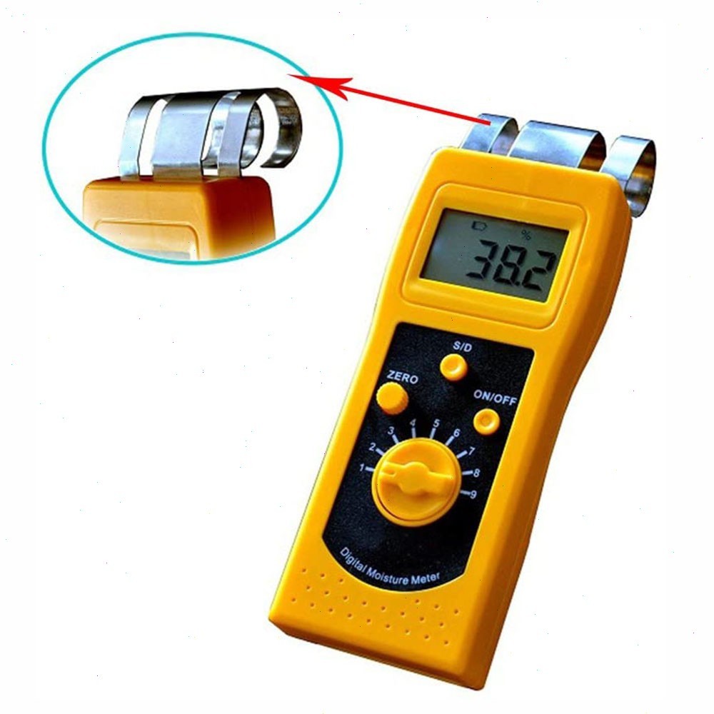 Digital Textile Moisture Content Measurement with Range 0.00-2.00%(d)