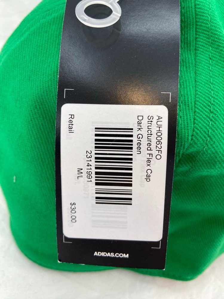 NEW Cal Poly California Polytechnic Mustangs Adidas Structured Flex Cap Hat M/L