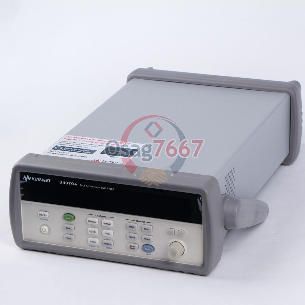 ONE NEW keysight data acquisition switch 34970A