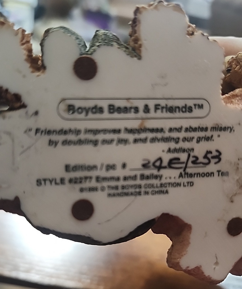 Set Of 3 Boyd Bears