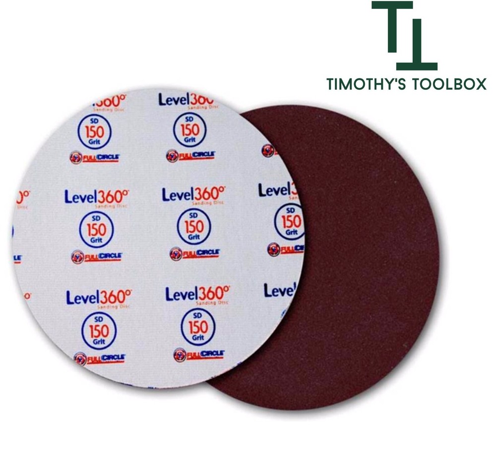 Radius 360 9" Drywall Sanding Discs, 100-Grit - 25 Pack