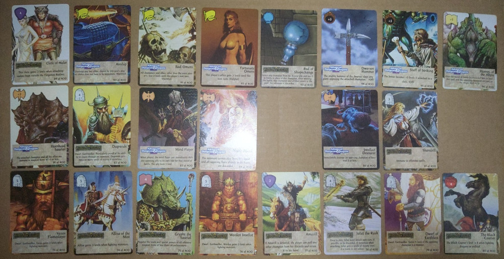 Spellfire CCG Third Edition Complete set 1-400 363 total cards no chase