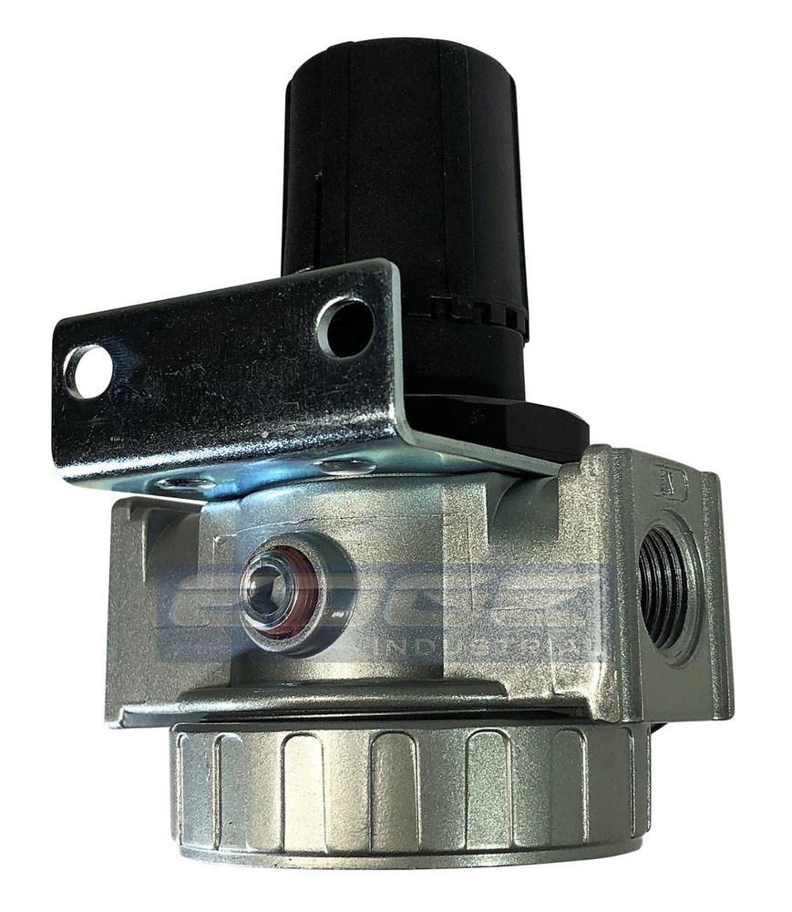 1/4" MID FLOW AIR IN LINE PRESSURE REGULATOR PNEUMATIC COMPRESSED COMPRESSOR