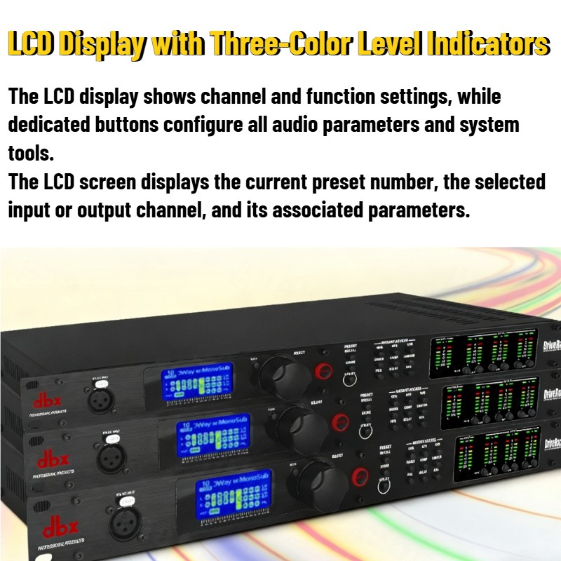 PA2 Loudspeaker 2 Input 6 Output Audio Processor Speaker Management System