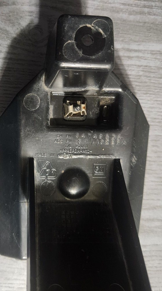Genuine GM Drivers Side Object Sensing Alert Module Bracket 84749536