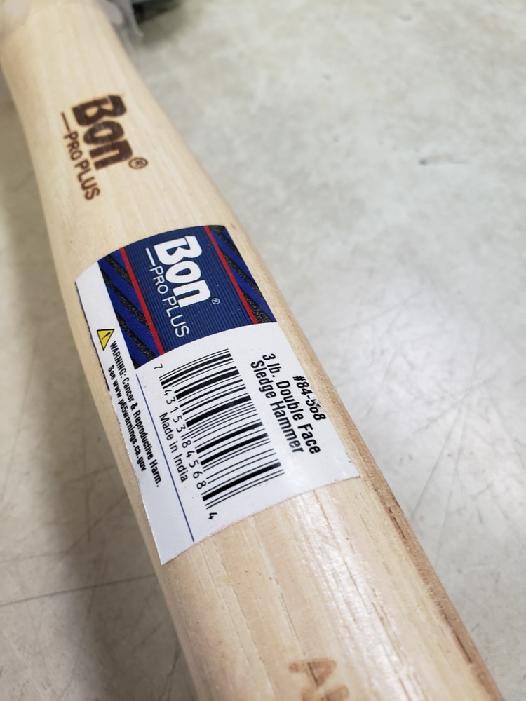 Bon Lancer 84-568 3-Pound Engineering Hammer