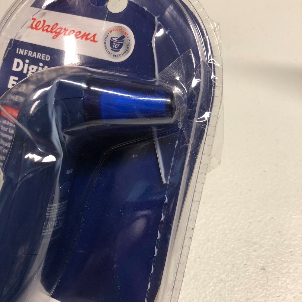 Walgreens Infrared Digital Ear Thermometer with LED indicator 2 sec read