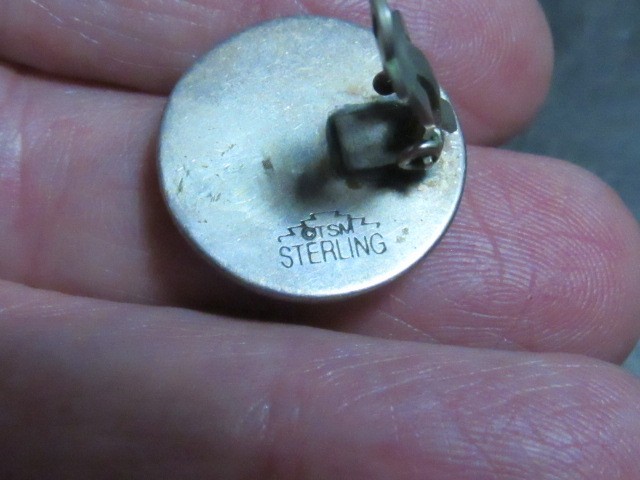 native American sterling earrings