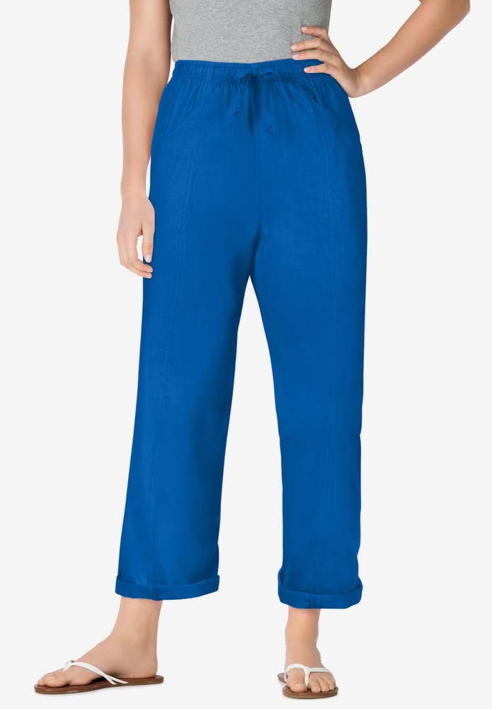 Woman Within Plus Size Tall The Boardwalk Pant