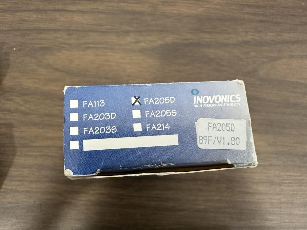 Inovonics FA205D Double-Button Belt Clip Transmitter