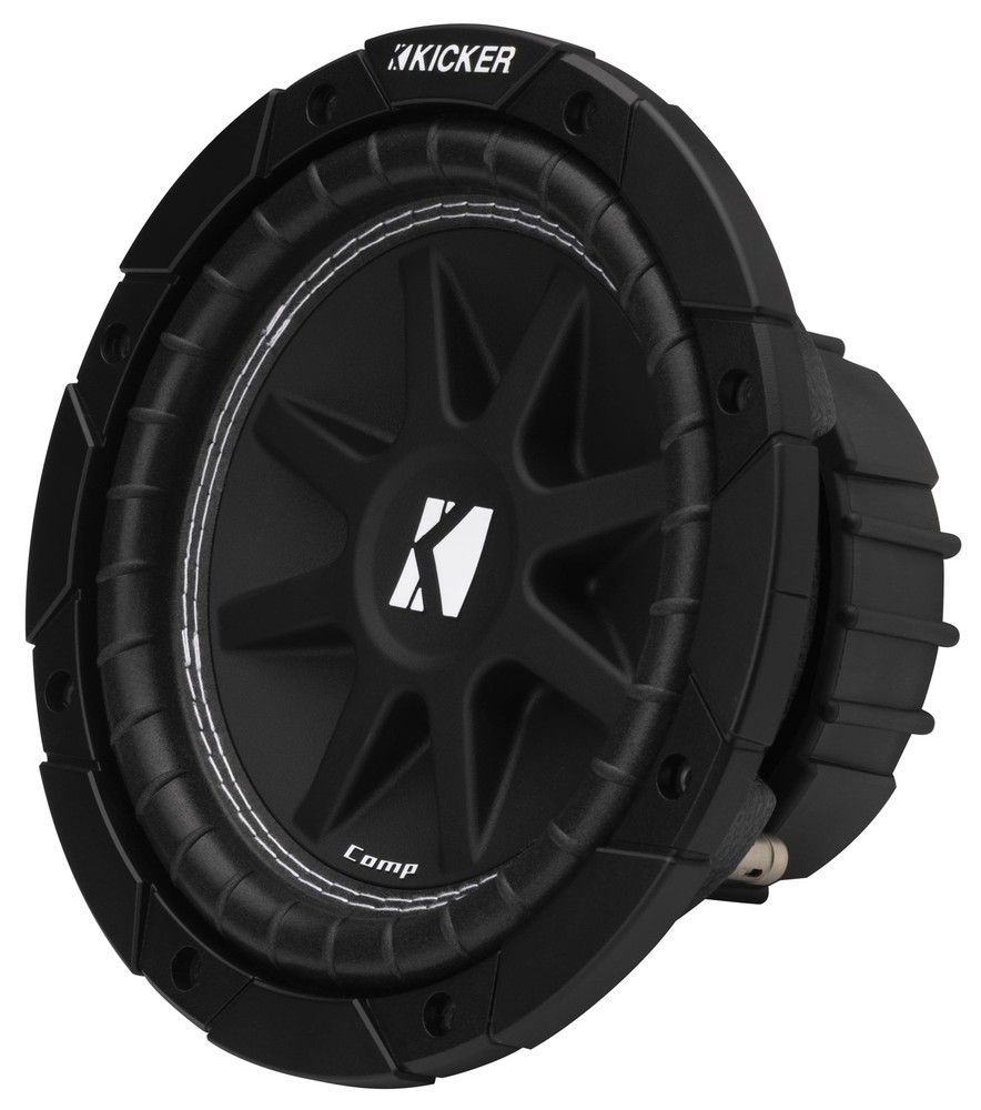 Kicker C84, Comp 8" Single 4 Ohm Voice Coil Subwoofer (43C84)