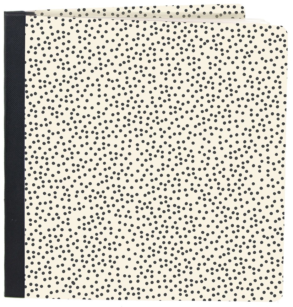 Simple Stories Sn@p! Flipbook 6"X8"-Speckle Dots - 2 Pack