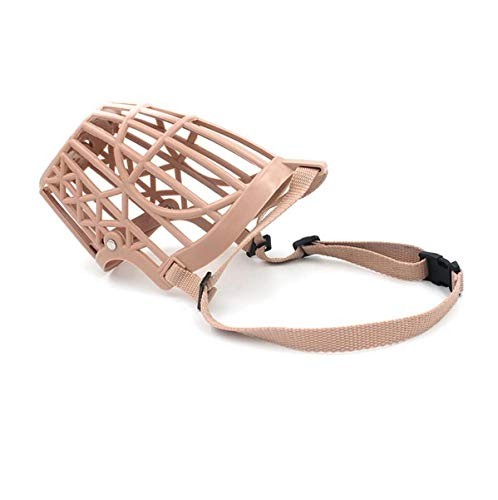 7pcs/Set Plastic Dog Muzzle, Anti Bite Adjustable Pet Basket, Dogs Training