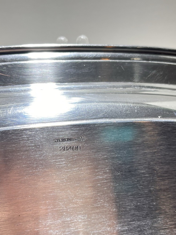 Sterling Silver Long Basket Tray 182 G