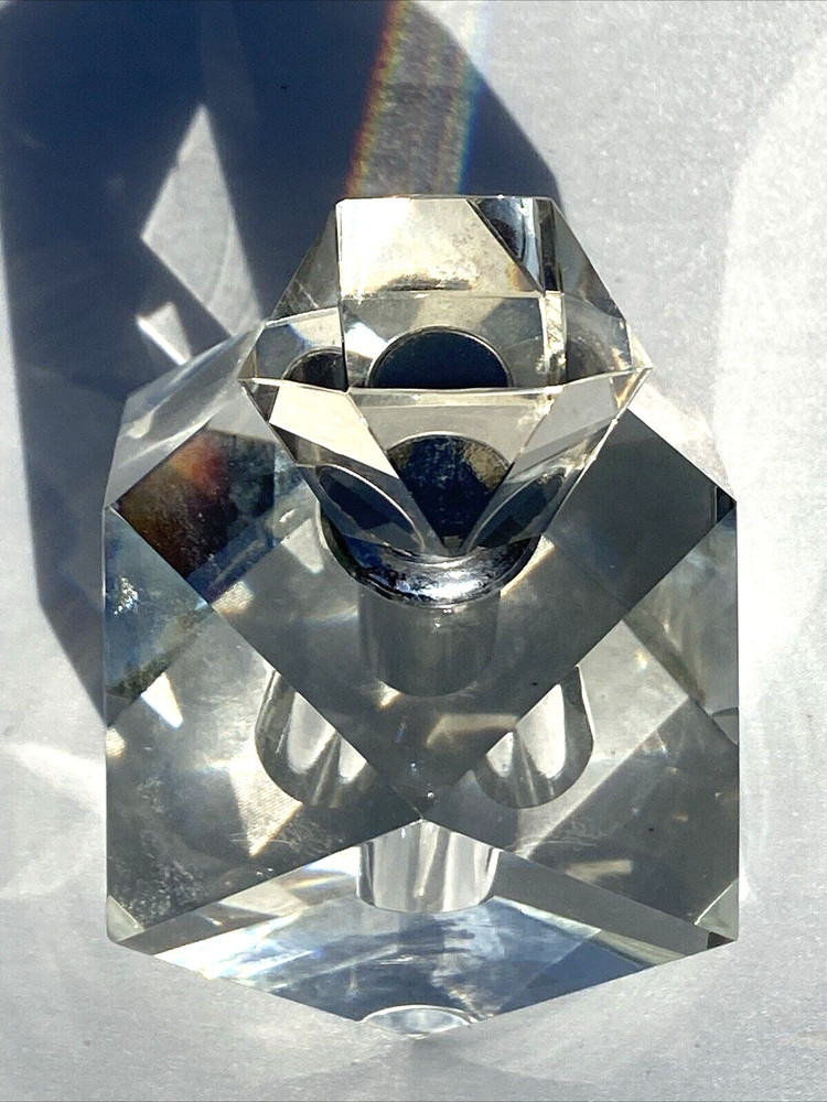 Olig Cassini Crystal Perfume Bottle**