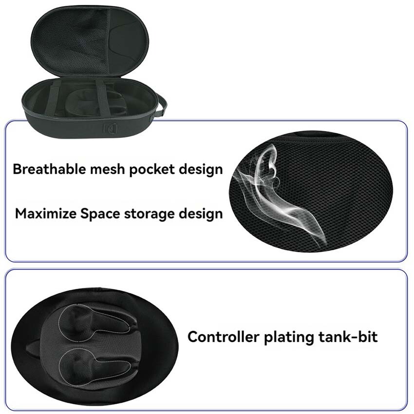 Adjustable Organizer with Shoulder Strap Organizer Bag for PICO4 Ultra