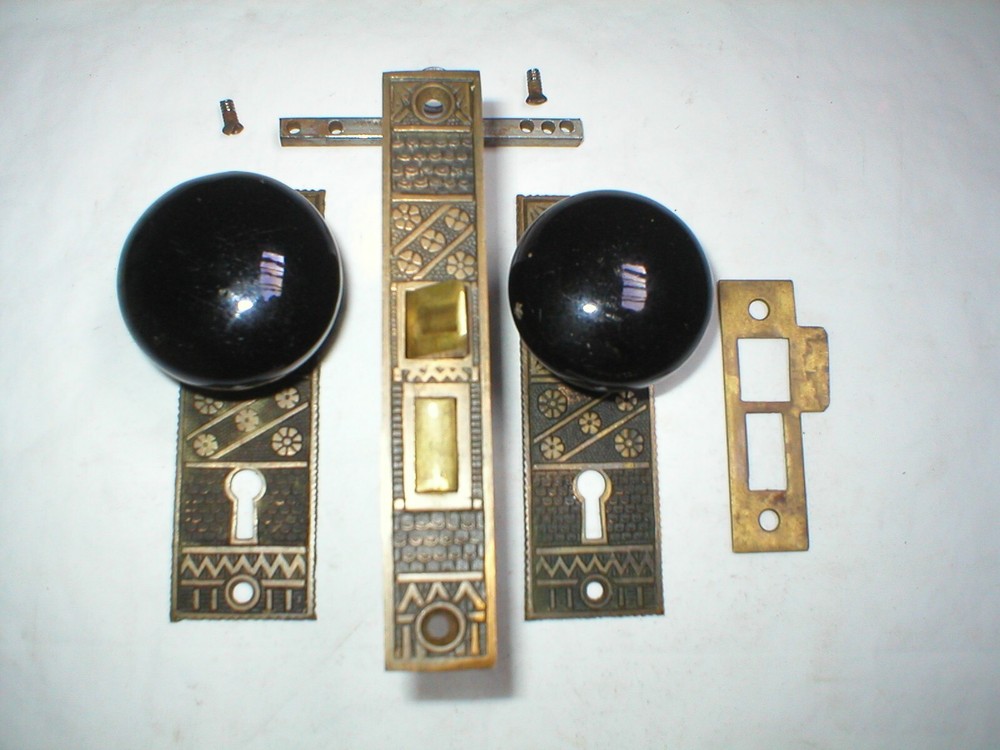 Antique Victorian Era Door Hardware
