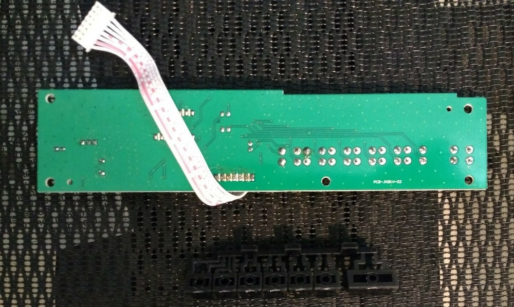 @ OPENBOX S9 DVB-S2 SAT RECEIVER FRONT PANEL DISPLAY PCB CIRCUIT BOARD BUTTONS @