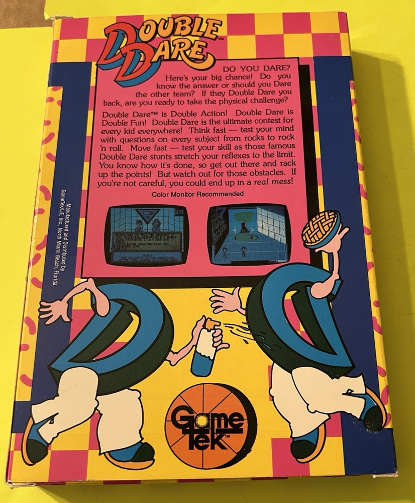 Commodore 64 Double Dare - Complete - Tested Works Great!