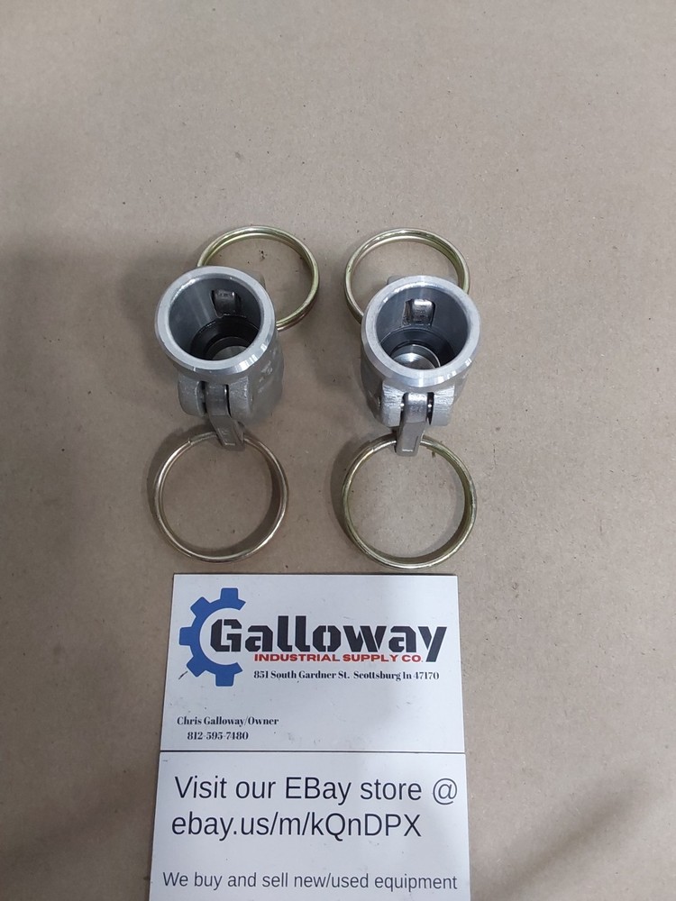 2 pack PT Camlock Coupler E05