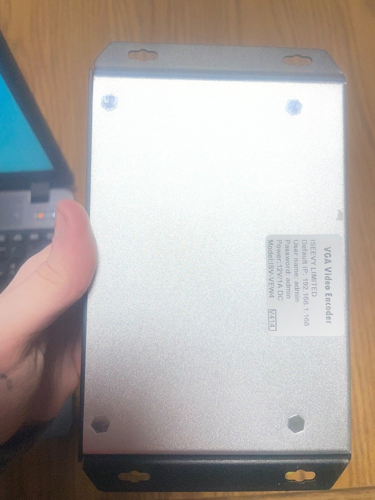 ISEEVY WiFi VGA HD Video Encoder & Decoder