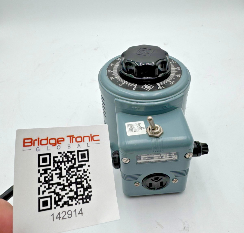 Powerstat 3 PN 116 B Variable Autotransformer