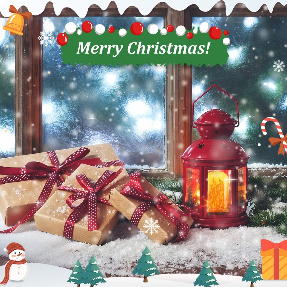 Led Flame Light Bulb, 2 Pack E26 Flickering Light Bulbs with 4 Modes, Faux Flame