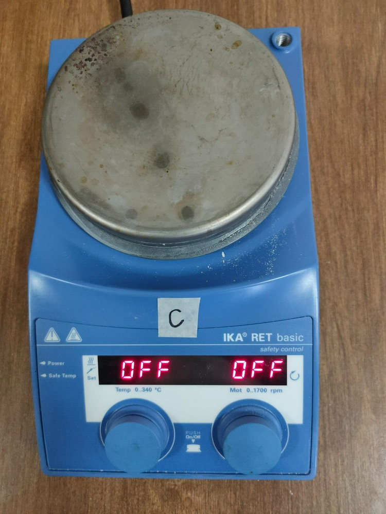 IKA Digital Magnetic Stirrer Hotplate 115V RET Basic #C