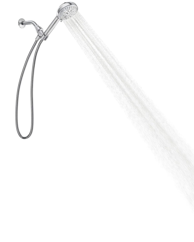 Moen HydroEnergetix 8-Spray 4.75" Handshower Single Wall Mount CHROME 200H0