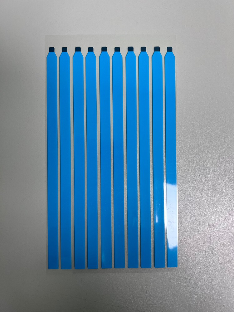 Pull tabs stretch release adhesive strips for LCD screen - Set of 10 pieces