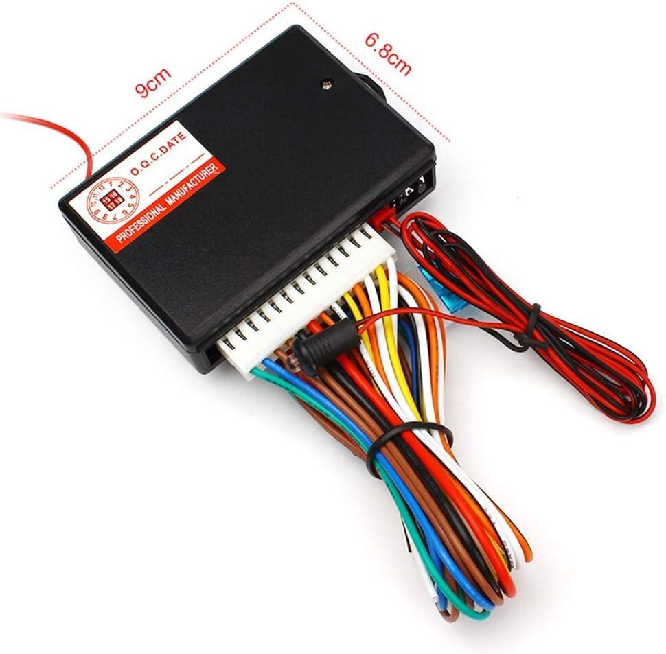 Secure Your Vehicle with Universal Keyless Entry System - 80m Range Remote