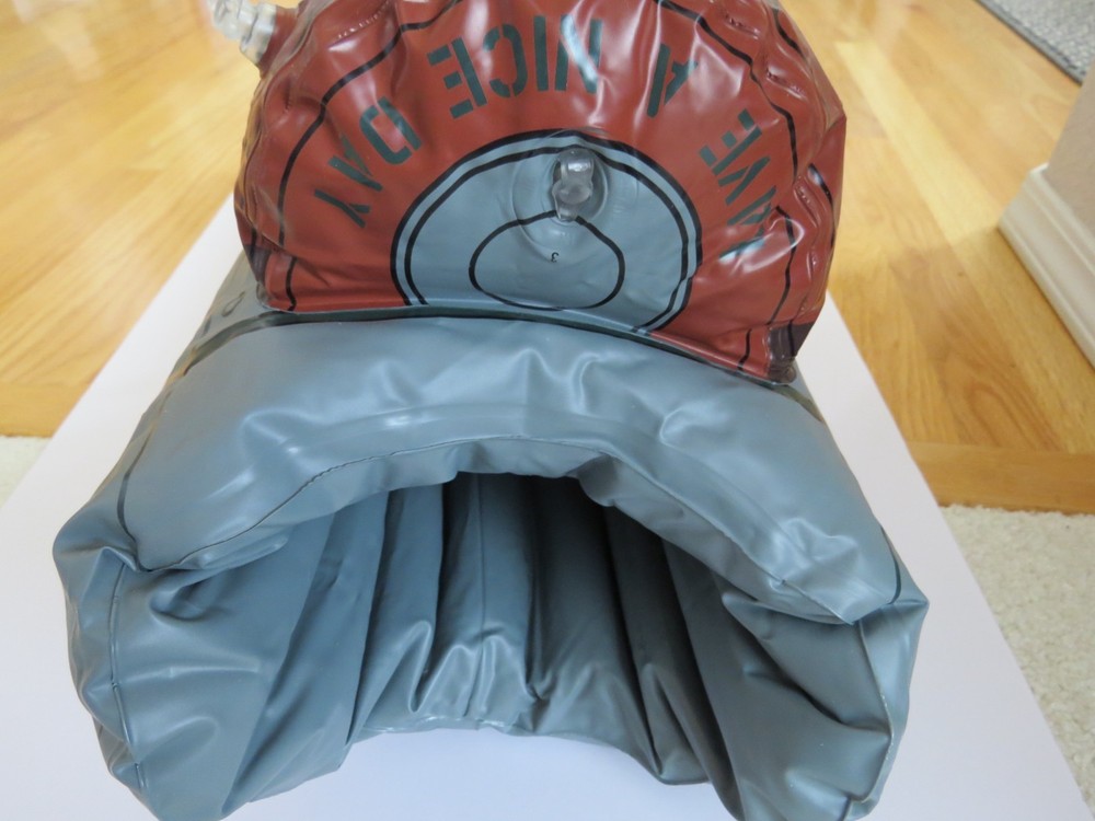 THINKGEEK Inflatable Minigun ARM ! Tested