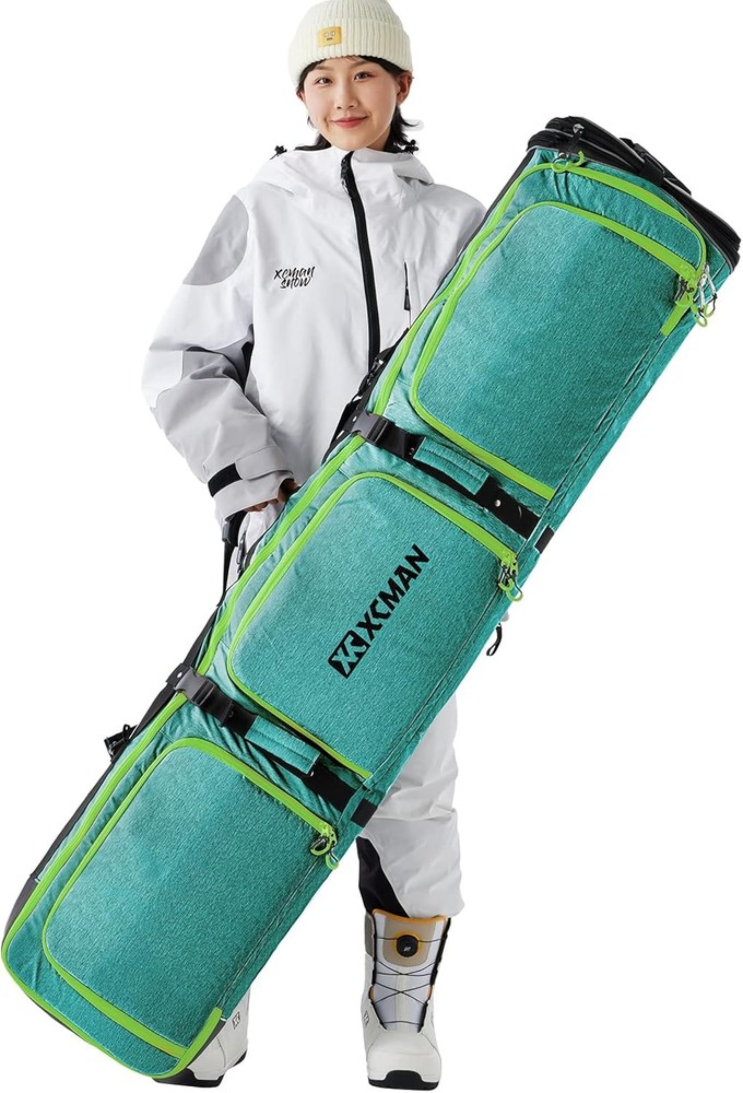 XCMAN Padded Snowboard Bag 63-75" Expandable