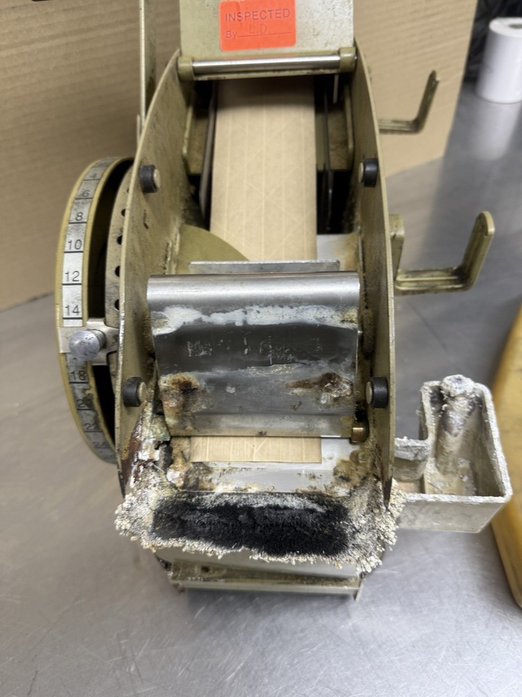 Better Pack Packages 333 Manual Water Activated Tape Machine Working Condition