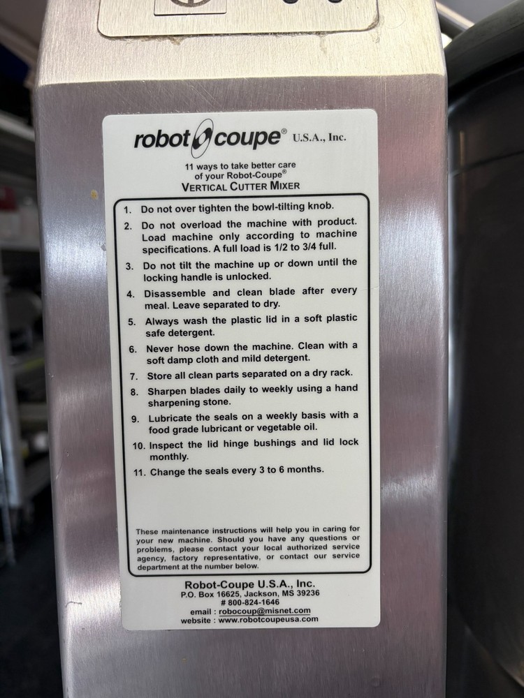 ROBOT COUPE R45 VERTICAL CUTTER MIXER