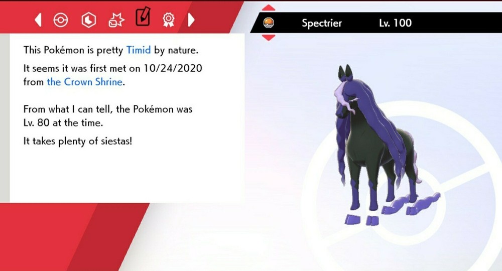 Spectrier For Pokémon Sword & Shield