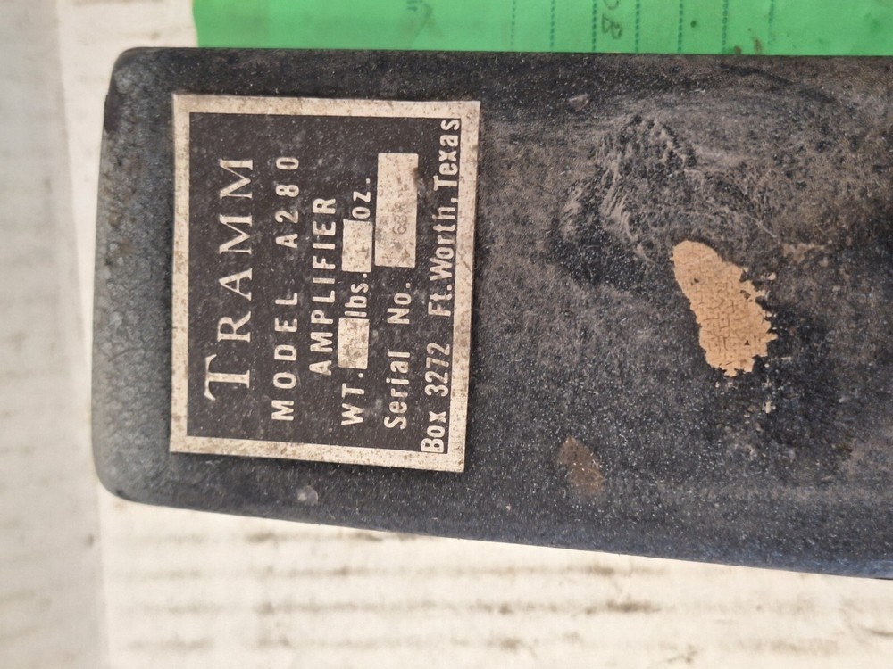 Tramm Audio Amplifier Model A280