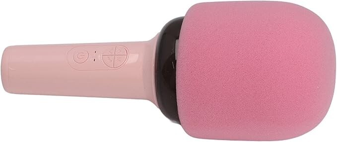 Portable Handheld Karaoke Bluetooth Mic, ABS Microphone for Party