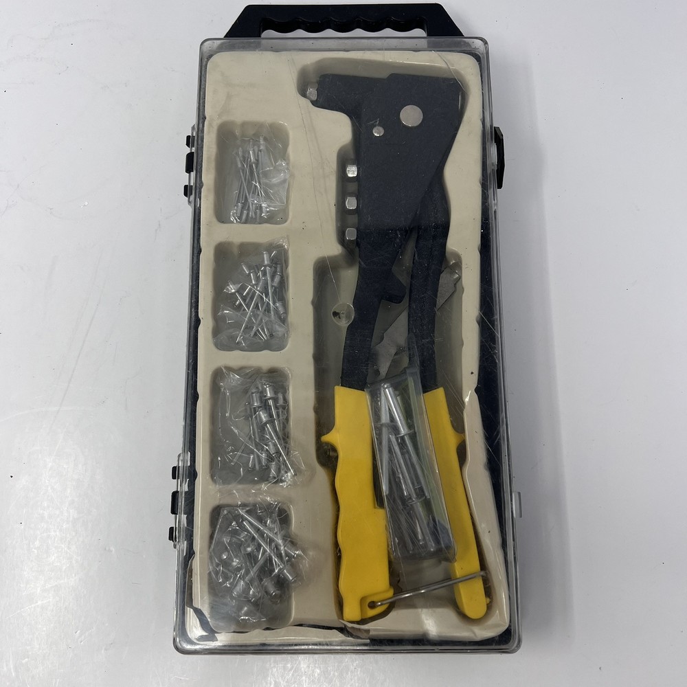 PERFORMANCE TOOL W2017C Hand Riveter Set - Rivet Set with Rivets Works Great
