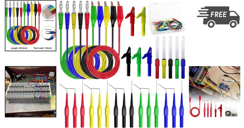 Back Probe Kit Leads Set Automotive Electrical Diagnostic Circuit Testing