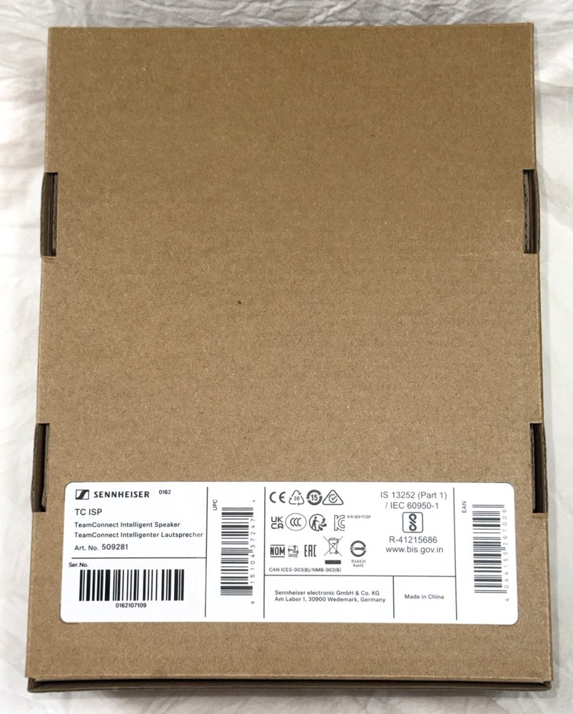 Sennheiser TC ISP TeamConnect Microphone/Intelligent Speaker Microsoft Teams NEW