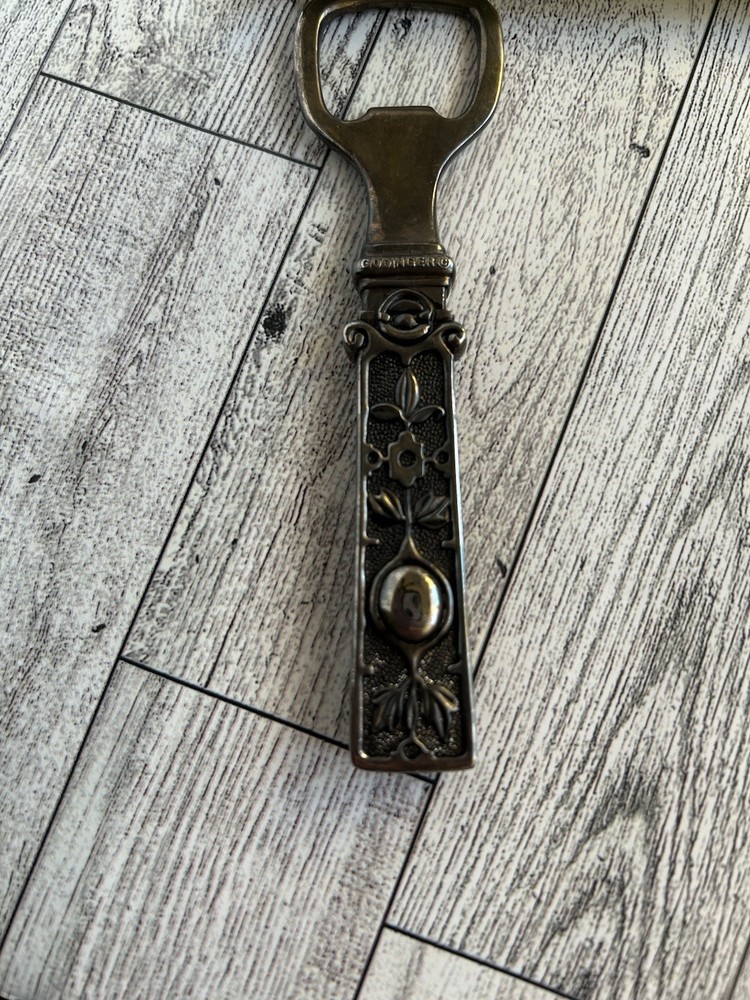 Godinger Silver Plate Bottle Opener Vintage
