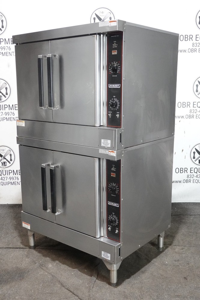HOBART DOUBLE STACK ELECTRIC CONVECTION OVEN MODEL DEC5