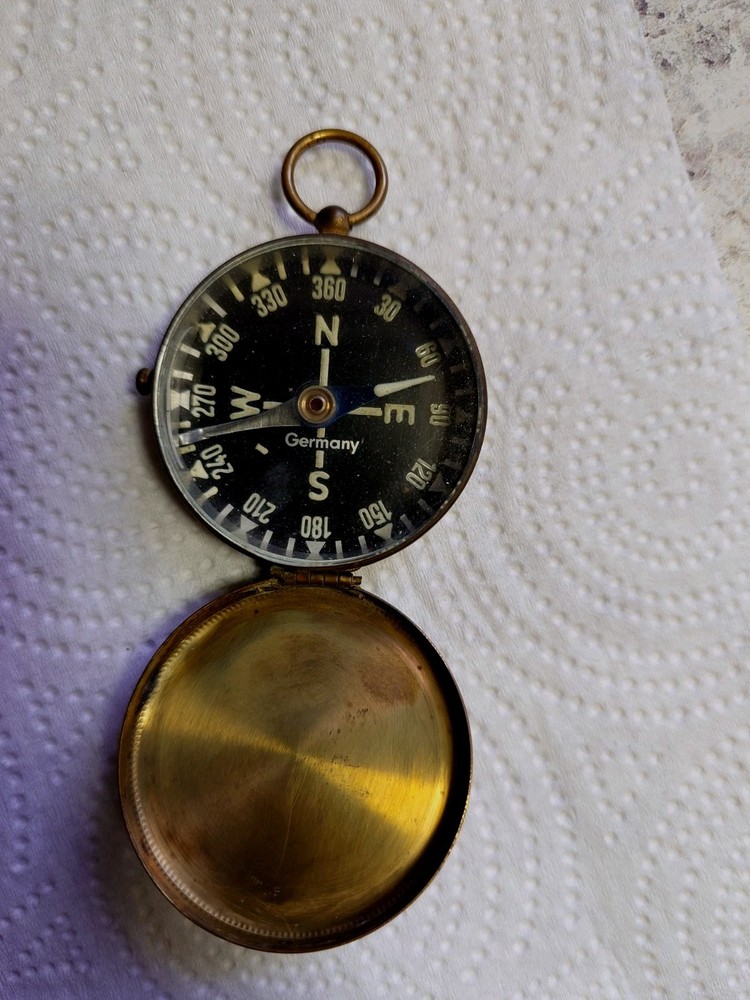 German Brass Field Compas