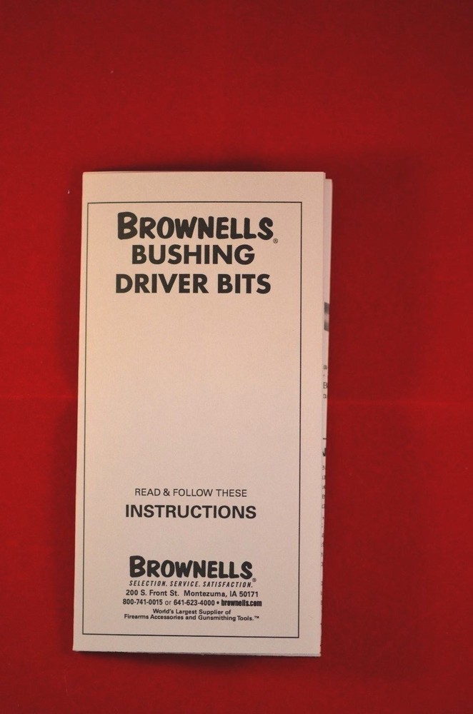 Brownells MAGNA-TIP® 1911 BUSHING DRIVER™ BIT